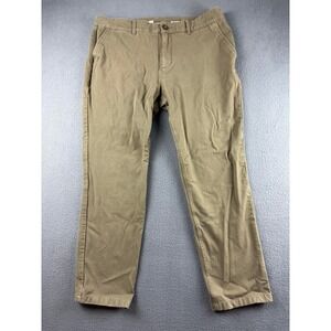 Mugsy Pants Men's 36x29* Olives Army Green Chino Stretch Regular Straight Casual